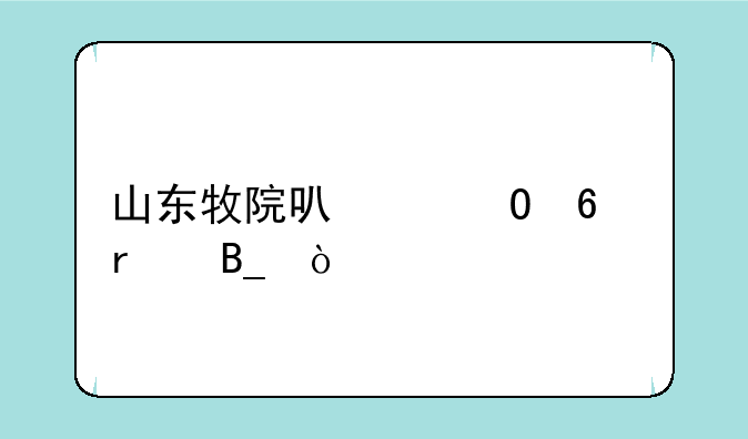 山东牧院可以专升本吗？